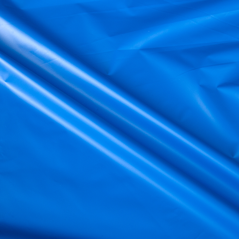 Lớp hấp dẫn 2 lớp 100% Phim TPU cho rèm màu xanh đậm + phim đen